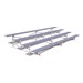 Low-Rise Four-Tier Bleachers (9' L)
